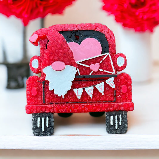 Gnome Valentine Truck Freshie